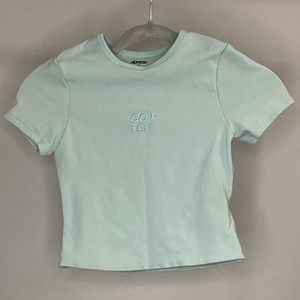 Bo + Tee Stay On Top Crop Tee